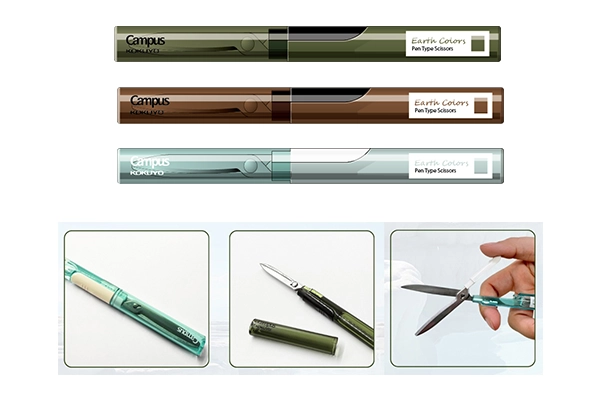 Kéo Dạng Bút Kokuyo Earth Colors Nhỏ Gọn
